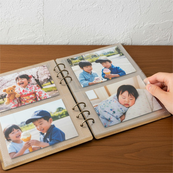 【メール便】名入れ 刻印付フォトアルバム