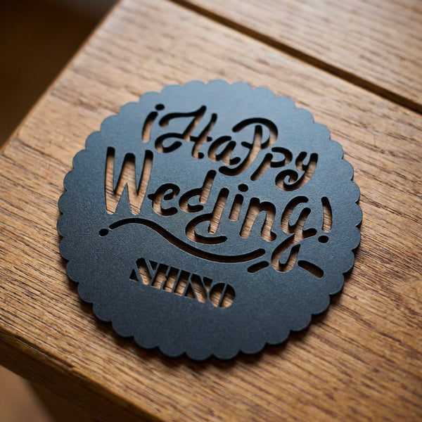 【メール便】名入れコースター