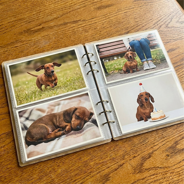 【メール便】愛犬 名入れ フォトアルバム
