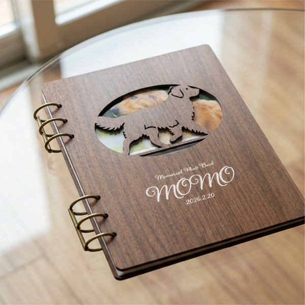 【メール便】愛犬 名入れ フォトアルバム