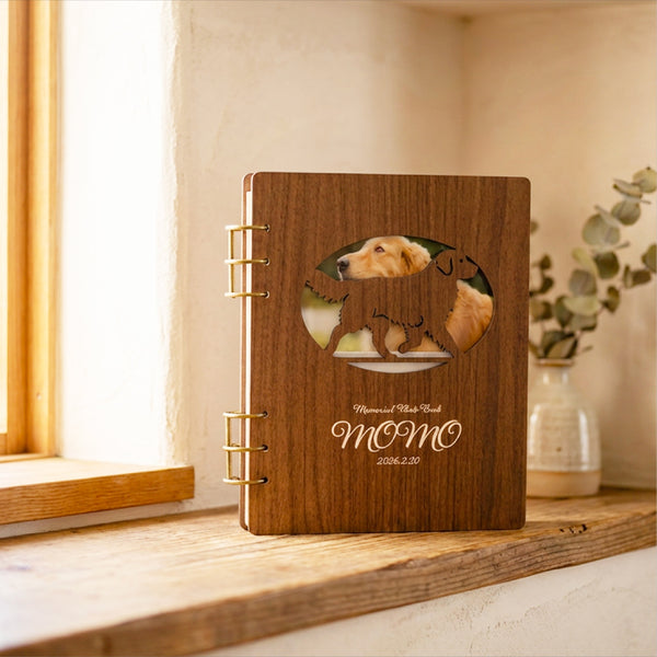 【メール便】愛犬 名入れ フォトアルバム