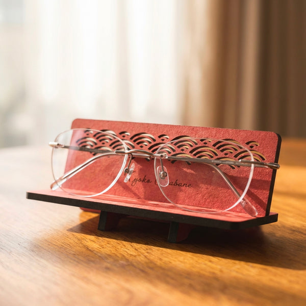 【メール便】和柄  名入れ眼鏡スタンド