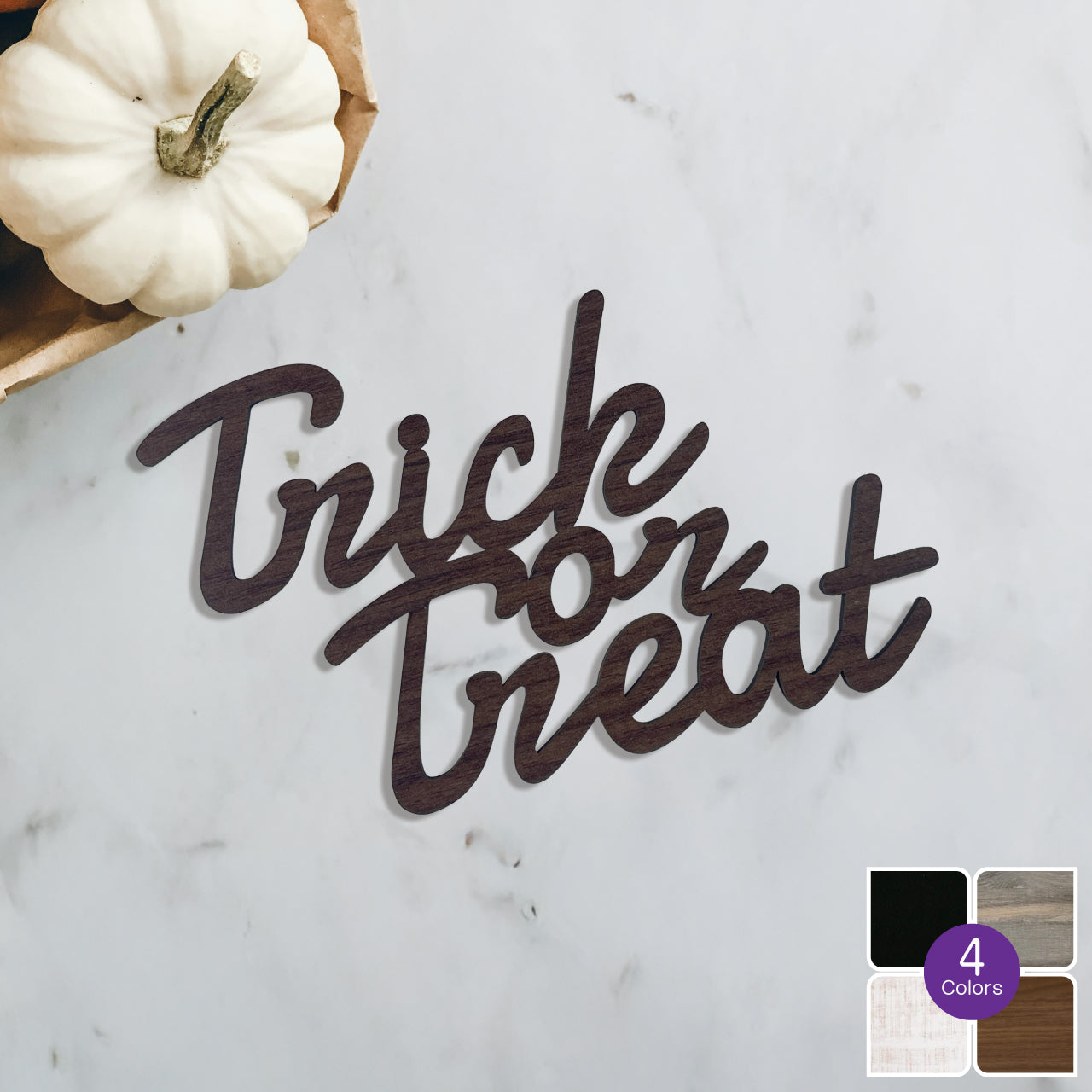【普通郵便】ハロウィン Trick or Treat レターバナー