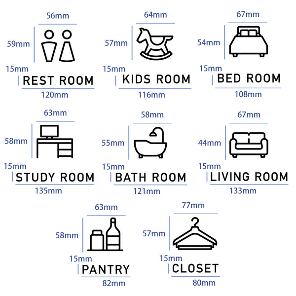 【メール便】ルームサイン