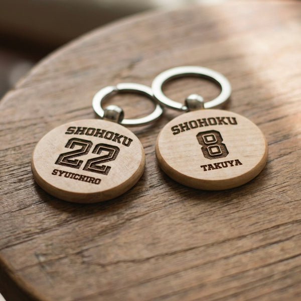 【メール便】名入れ付 部活キーホルダー