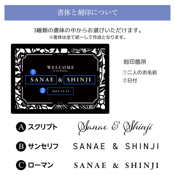 【メール便】ウェルカムボード