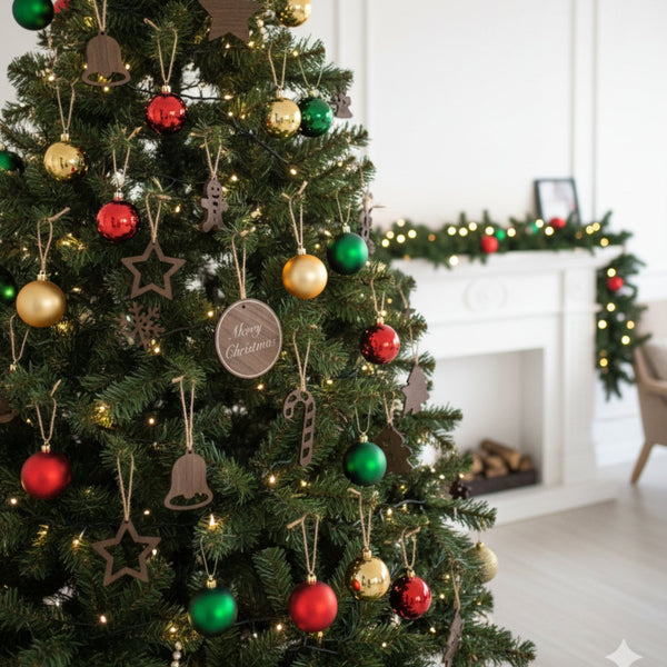 【メール便】クリスマス オーナメント 15ピース