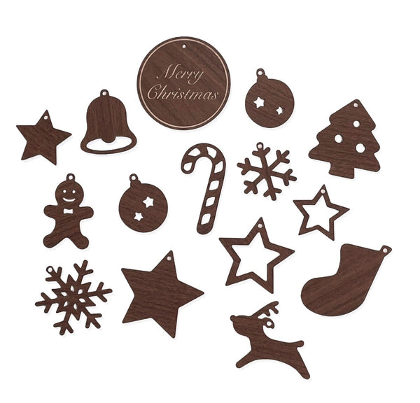 【メール便】クリスマス オーナメント 15ピース