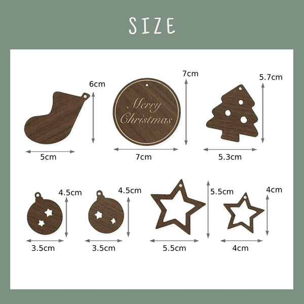 【メール便】クリスマス オーナメント 15ピース