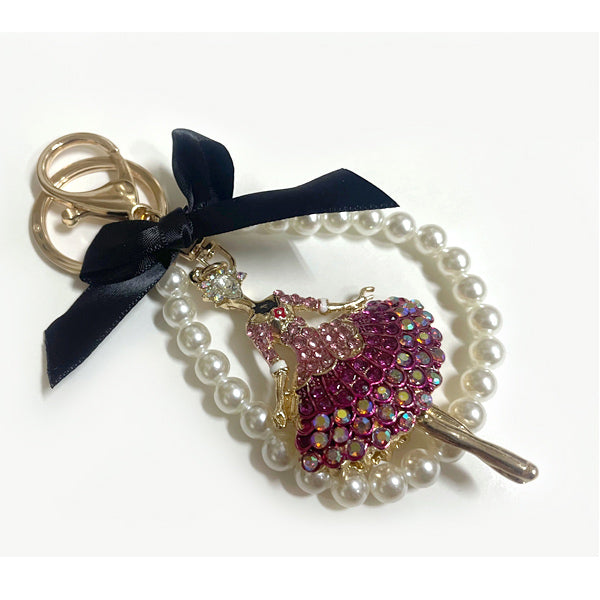 メール便】バレリーナモチーフチャーム バッグチャーム – Fracci